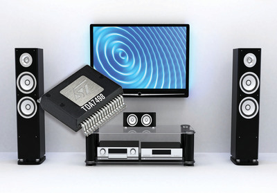 意法半導體擴展D類放大器產品線，賦能高端家用多媒體設備兼顧美學與音質